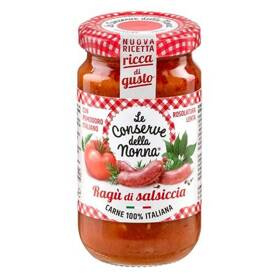 Le Conserve della Nonna Ragu di Salsiccia - sos pomidorowy z kiełbasą 190g