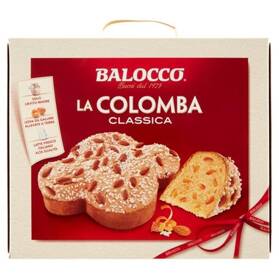 Balocco Colomba Classica włoska babka wielkanocna z migdałami 750g