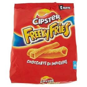 Cipster Freeky Fries - chrupki 5 paczek 125g