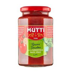 Mutti sos pomidorowy z bazylią 400g Bez dodatku cukrów