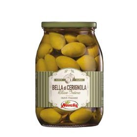 Novella Olive Bella Di Cerignola - 1062 ml oliwki zielone