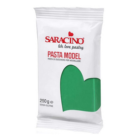 Saracino Pasta Model - zielona masa cukrowa do modelowania  250g