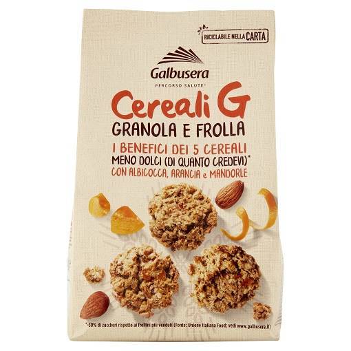 Galbusera Cereali G - ciastka 5 zbóż 300g
