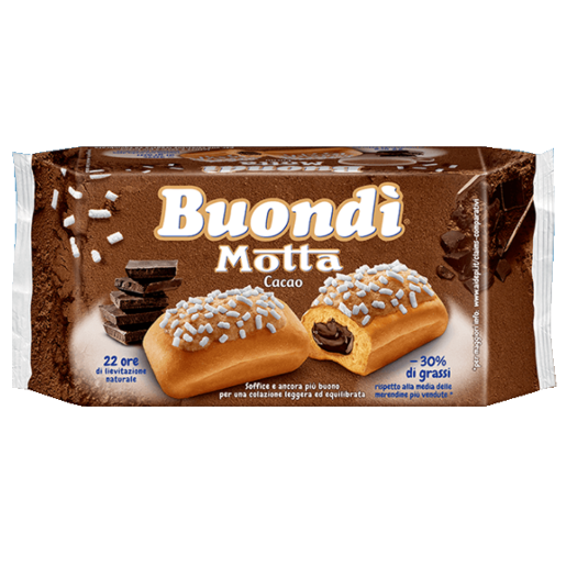 Motta Buondi Cacao - bułeczki z czekoladą 258 g