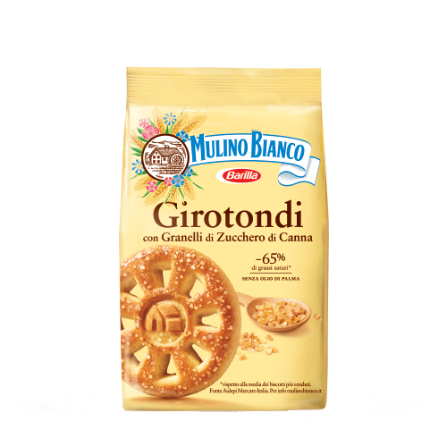 Mulino Bianco Girotondi ciasteczka z kryształkami cukru 350g