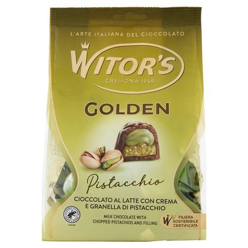 Witors Golden Pistacchio - praliny z pistacjami 200g